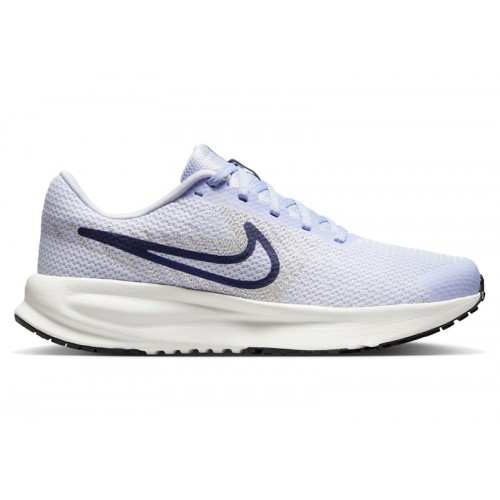 Кроссы Nike Run Defy Ghost Football Grey Navy (W) - женская сетка размеров