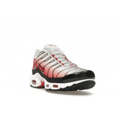 Nike Air Max Plus White Black University Red