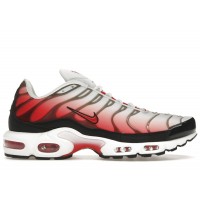 Nike Air Max Plus White Black University Red