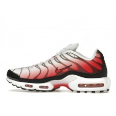 Nike Air Max Plus White Black University Red