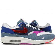 Nike Air Max 1 Premium Goods Sport Red Varsity Royal