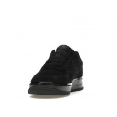Женские кроссовки Nike Air Force 1 Low 07 Triple Black Suede (W)