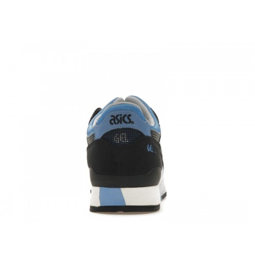 Кроссы ASICS Gel-Lyte III Kithstrike Black Carolina Blue - мужская сетка размеров