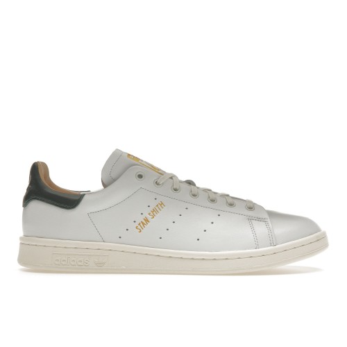 Кроссы adidas Stan Smith Lux White Green - мужская сетка размеров