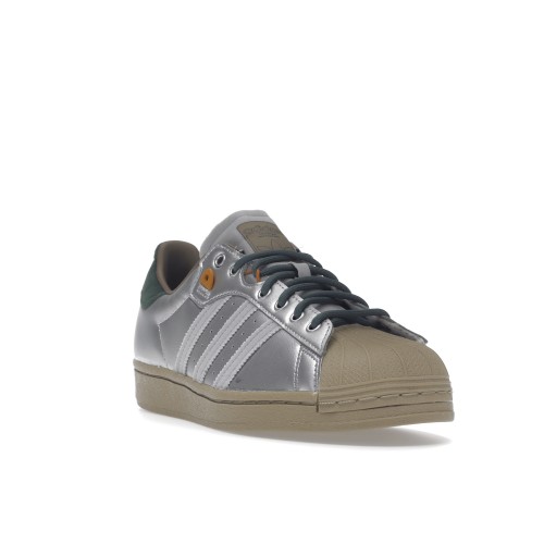 Кроссы adidas Superstar Yanwai Matte Silver - мужская сетка размеров