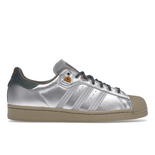 Кроссы adidas Superstar Yanwai Matte Silver - мужская сетка размеров