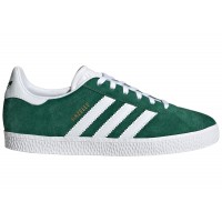 Подростковые adidas Gazelle Dark Green Cloud White (GS)