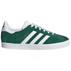 Подростковые adidas Gazelle Dark Green Cloud White (GS)