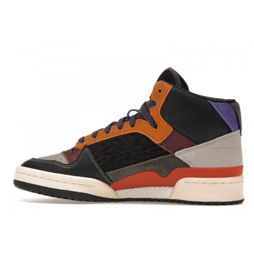 Кроссы adidas Forum Mid Patchwork - мужская сетка размеров