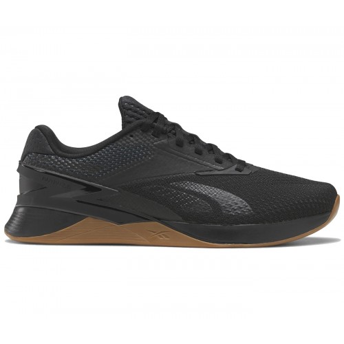 Кроссы Reebok Nano X3 Black Gum - мужская сетка размеров