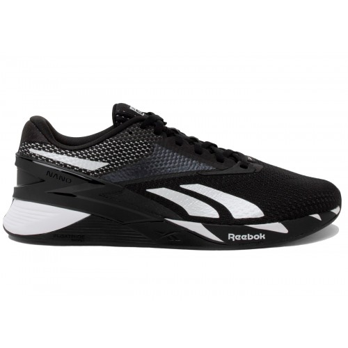 Кроссы Reebok Nano X3 Core Black Footwear White - мужская сетка размеров