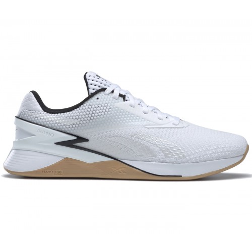 Кроссы Reebok Nano X3 White Black Gum - мужская сетка размеров