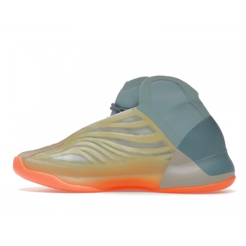 Кроссы adidas Yeezy QNTM Hi-Res Coral - мужская сетка размеров
