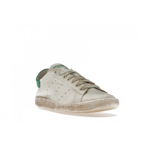 Кроссы Balenciaga x adidas Stan Smith Worn-Out White Green - мужская сетка размеров