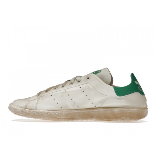 Кроссы Balenciaga x adidas Stan Smith Worn-Out White Green - мужская сетка размеров