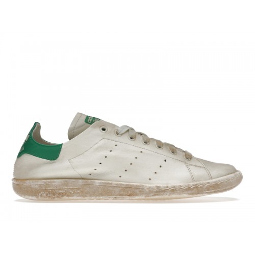 Кроссы Balenciaga x adidas Stan Smith Worn-Out White Green - мужская сетка размеров