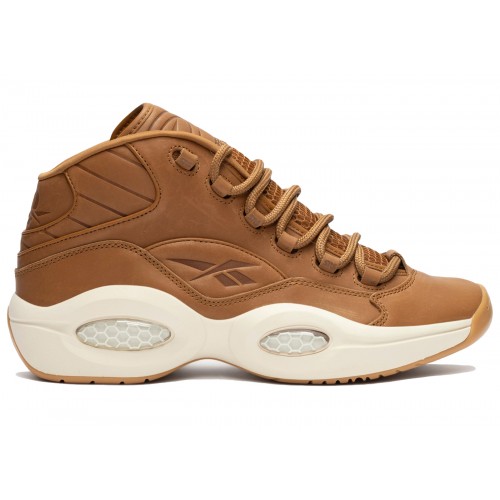 Кроссы Reebok Question Mid SNS AI Brown - мужская сетка размеров