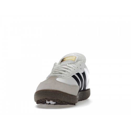 Кроссы adidas Samba Golf White Black Gum - мужская сетка размеров