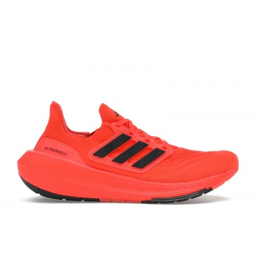 adidas Ultra Boost Light Solar Red (W) - женская сетка размеров