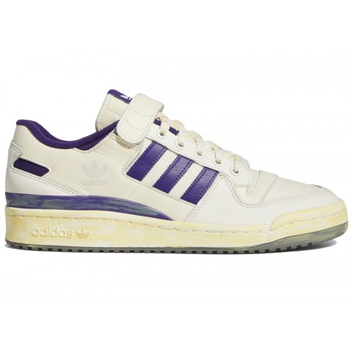 Кроссы adidas Forum 84 Low AEC Vintage Pack White Purple - мужская сетка размеров