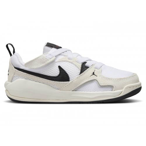 Кроссы Jordan CMFT Era White Sail Black (PS) - детская сетка размеров
