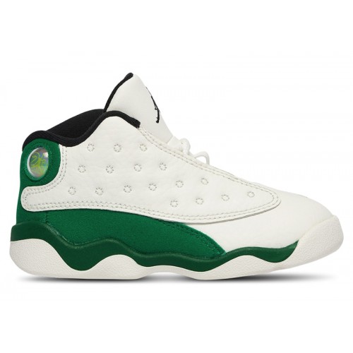 Кроссы Jordan 13 Retro Sail Pine Green (TD) - детская сетка размеров