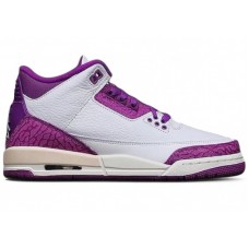 Подростковые Jordan 3 Retro Vivid Purple (GS)