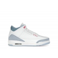 Подростковые Jordan 3 Retro White Cobalt Bliss (GS)