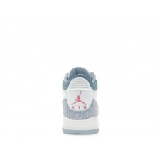Подростковые Jordan 3 Retro White Cobalt Bliss (GS)
