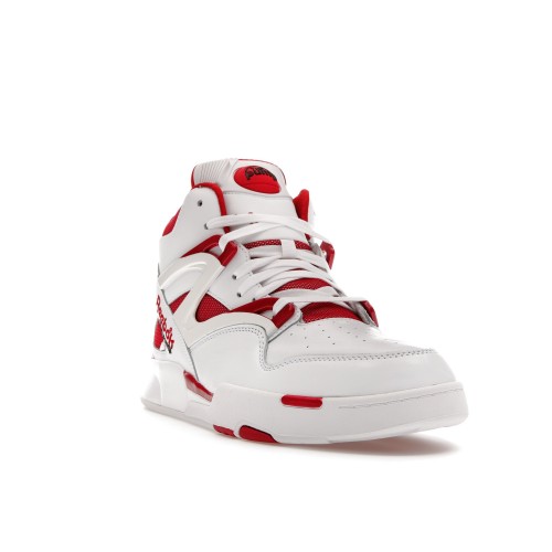 Кроссы Reebok Pump Omni Zone II White Vector Red - мужская сетка размеров
