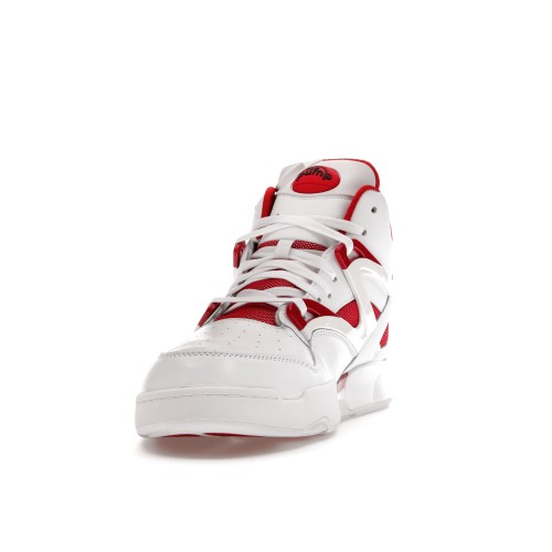 Кроссы Reebok Pump Omni Zone II White Vector Red - мужская сетка размеров