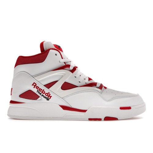 Кроссы Reebok Pump Omni Zone II White Vector Red - мужская сетка размеров