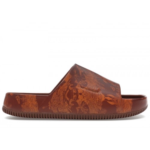Nike Calm Slide Cinnamon Monarch - мужская сетка размеров