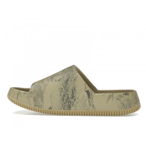 Nike Calm Slide Parachute Beige Anthracite - мужская сетка размеров