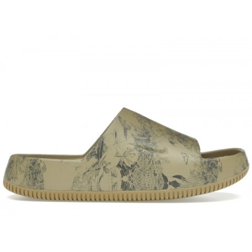 Nike Calm Slide Parachute Beige Anthracite - мужская сетка размеров