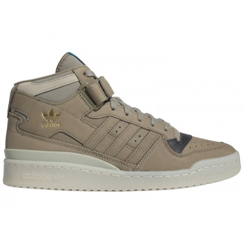 Кроссы adidas Forum Mid Clay Dgh Solid Grey Sesame - мужская сетка размеров