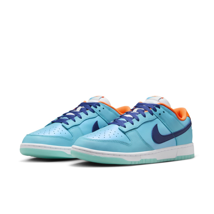 Nike Dunk Low SE Baltic Blue Total Orange - мужская сетка размеров Nike Dunk Low SE Baltic Blue Total Orange - мужская сетка размеров