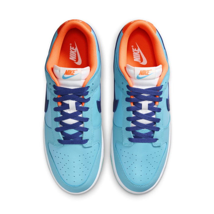 Nike Dunk Low SE Baltic Blue Total Orange - мужская сетка размеров Nike Dunk Low SE Baltic Blue Total Orange - мужская сетка размеров