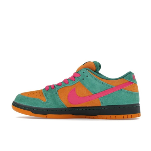 Nike SB Dunk Low Green Noise Watermelon - мужская сетка размеров