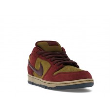 Nike SB Dunk Low Dark Team Red Olive Flak