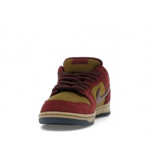 Nike SB Dunk Low Dark Team Red Olive Flak