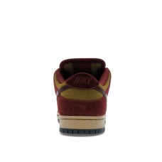 Nike SB Dunk Low Dark Team Red Olive Flak