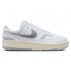 Женские кроссовки Nike Gamma Force White Light Smoke Grey Photon Dust Metallic Silver (W)