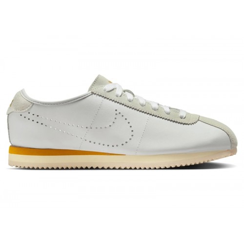 Nike Cortez White Bronze Perforated Swoosh (W) - женская сетка размеров