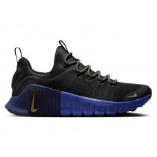 Женские кроссовки Nike Free Metcon 6 AMP Black Deep Night Blue Void Copper Moon (W)