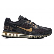 Кроссовки Nike Air Max 2013 Black Flat Gold