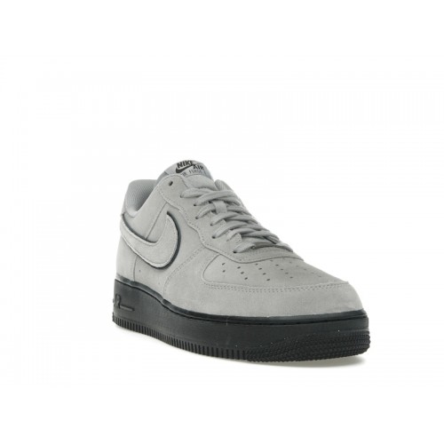 Nike Air Force 1 Low 07 LV8 Light Smoke Grey Suede Black - мужская сетка размеров