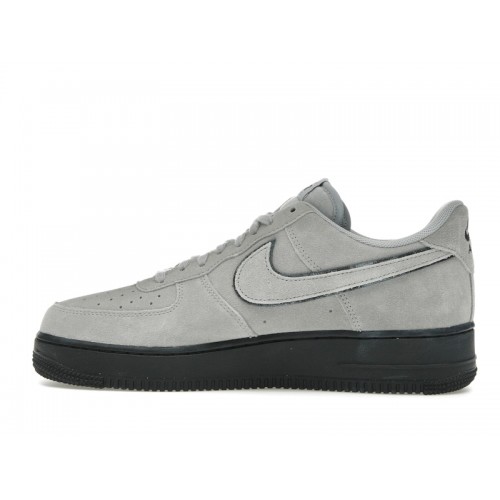 Nike Air Force 1 Low 07 LV8 Light Smoke Grey Suede Black - мужская сетка размеров
