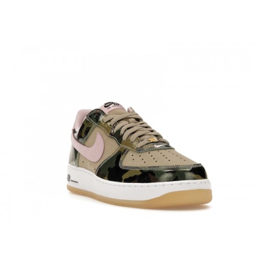 Nike Air Force 1 Low Patent Camo - мужская сетка размеров