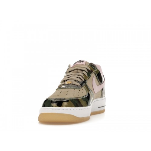Nike Air Force 1 Low Patent Camo - мужская сетка размеров